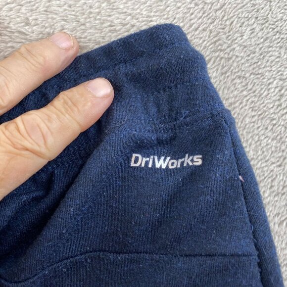 Athletic Works Mens Jogger Pants Medium (32-34) Lounge Pull On Activewear Blue - Picture 10 of 12